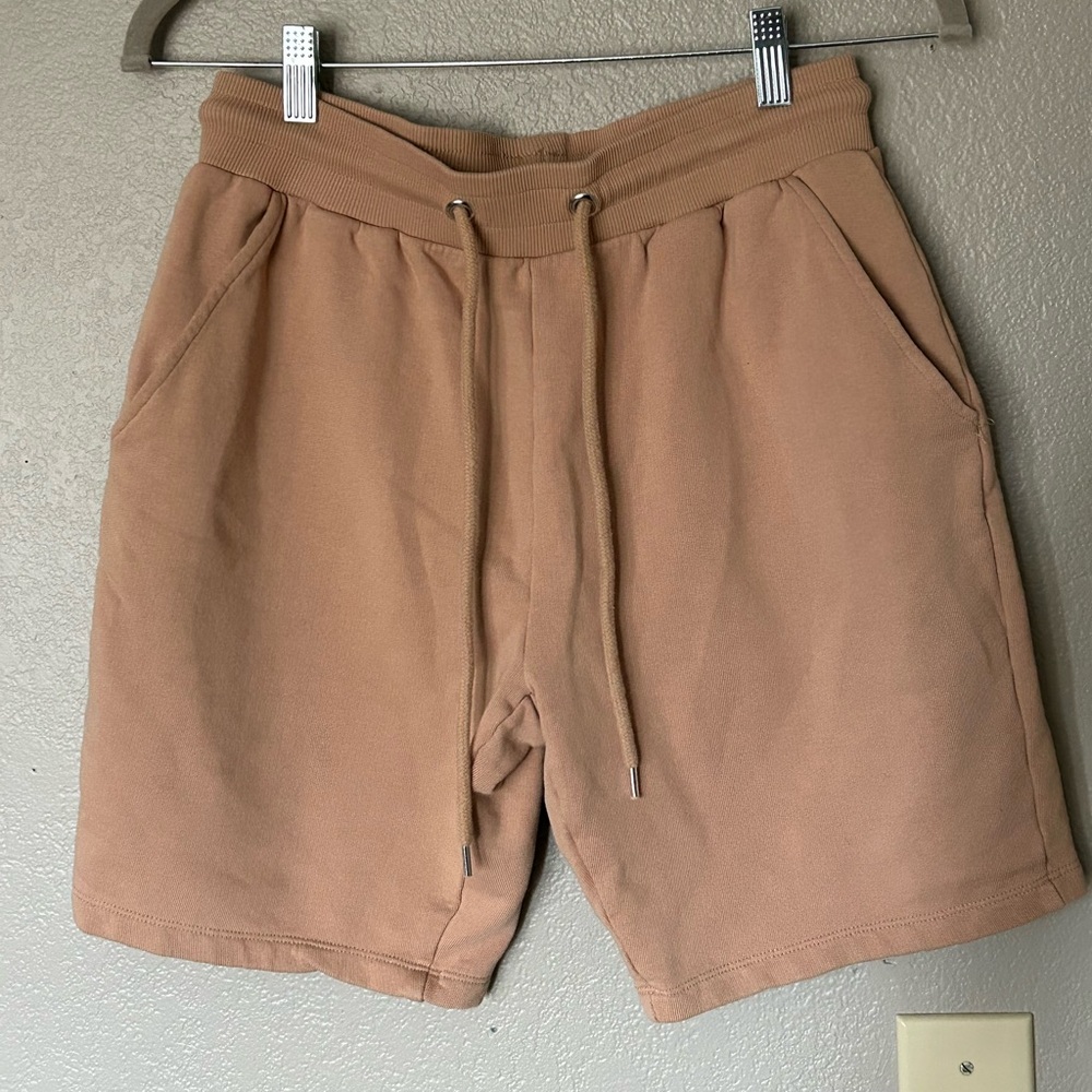 Asos Design Cotton Drawstring Sweat Shorts Gym Athletic Athleisure Comfy Lounge